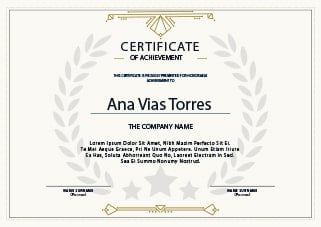 certificate certificate